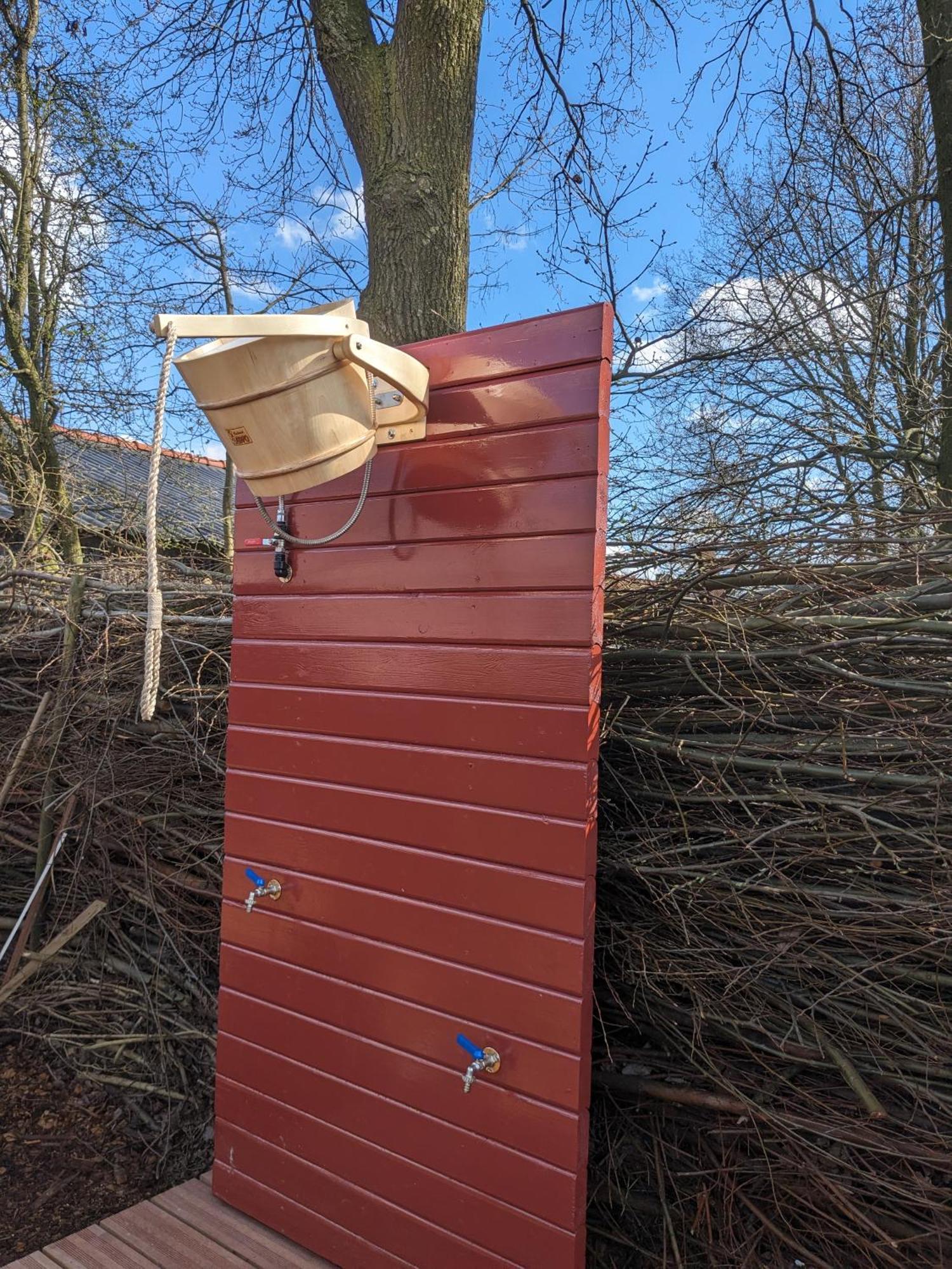 Chalet "Het Biggetje" Hottub - Sauna Volkel 外观 照片